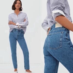 Everlane the curvy 90’s Cheeky Straight Jean Size 31R